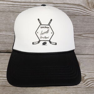 CAPTAIN MORGAN SMIRNOFF CROWN ROYAL HOCKEY BLACK WHITE SNAPBACK TRUCKER HAT CAP